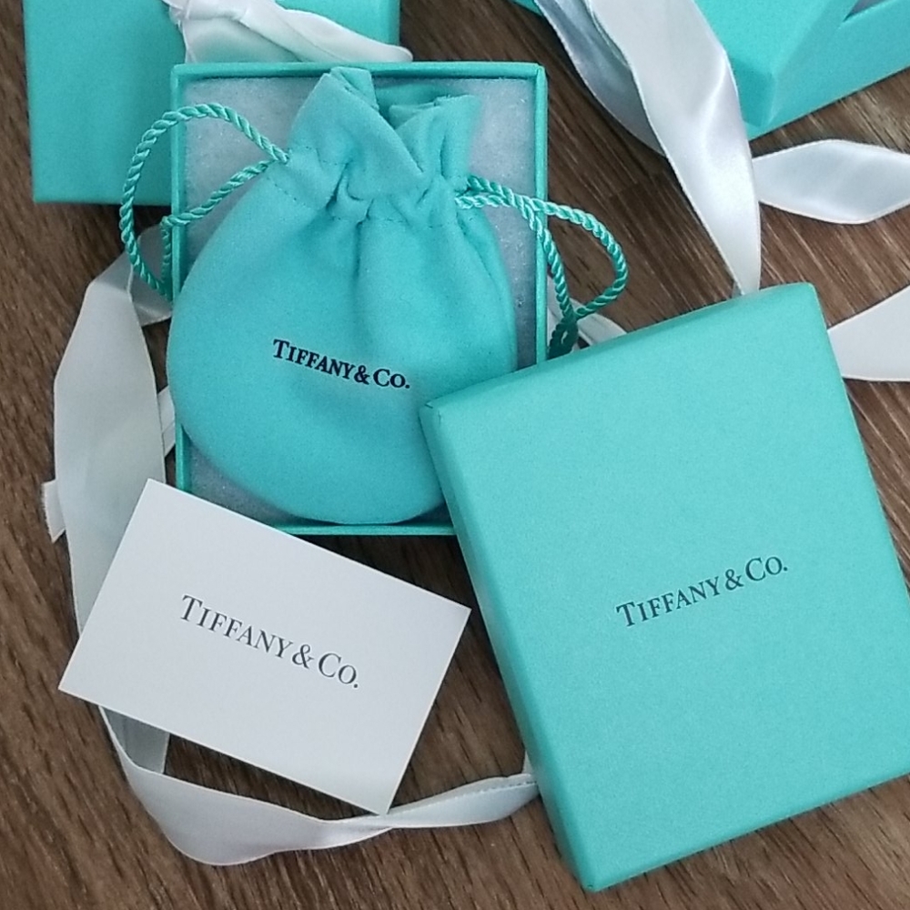 Tiffany & Co. Gift Box and Pouch Bag - Small